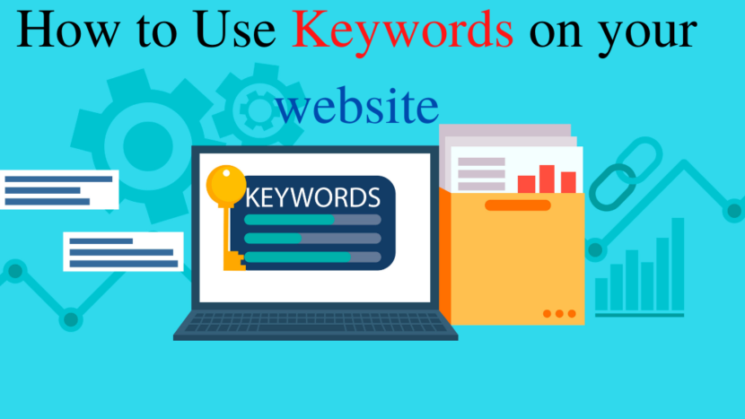 How to use keywords on your website