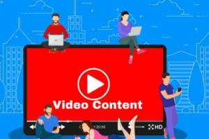 image describing video content  as a tip for business